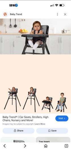 High chair 4 in 1
