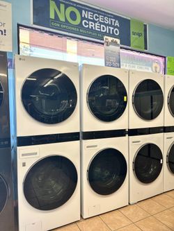 🌟 WEEKEND SALE 🌟 LG Tower Washer and Dryer Sets Electric