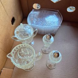 Vintage Set of Acrylic Serveware