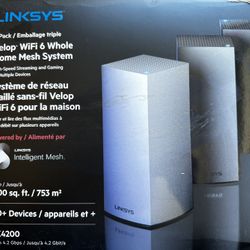 Linksys MX4200 Wi-Fi 6 Mesh Router(not Working)