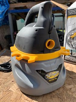 2.5-Gallon Compact Shop Vacuum Cleaner, 1.75 Peak Hp Portable Wet/Dry Vacuum