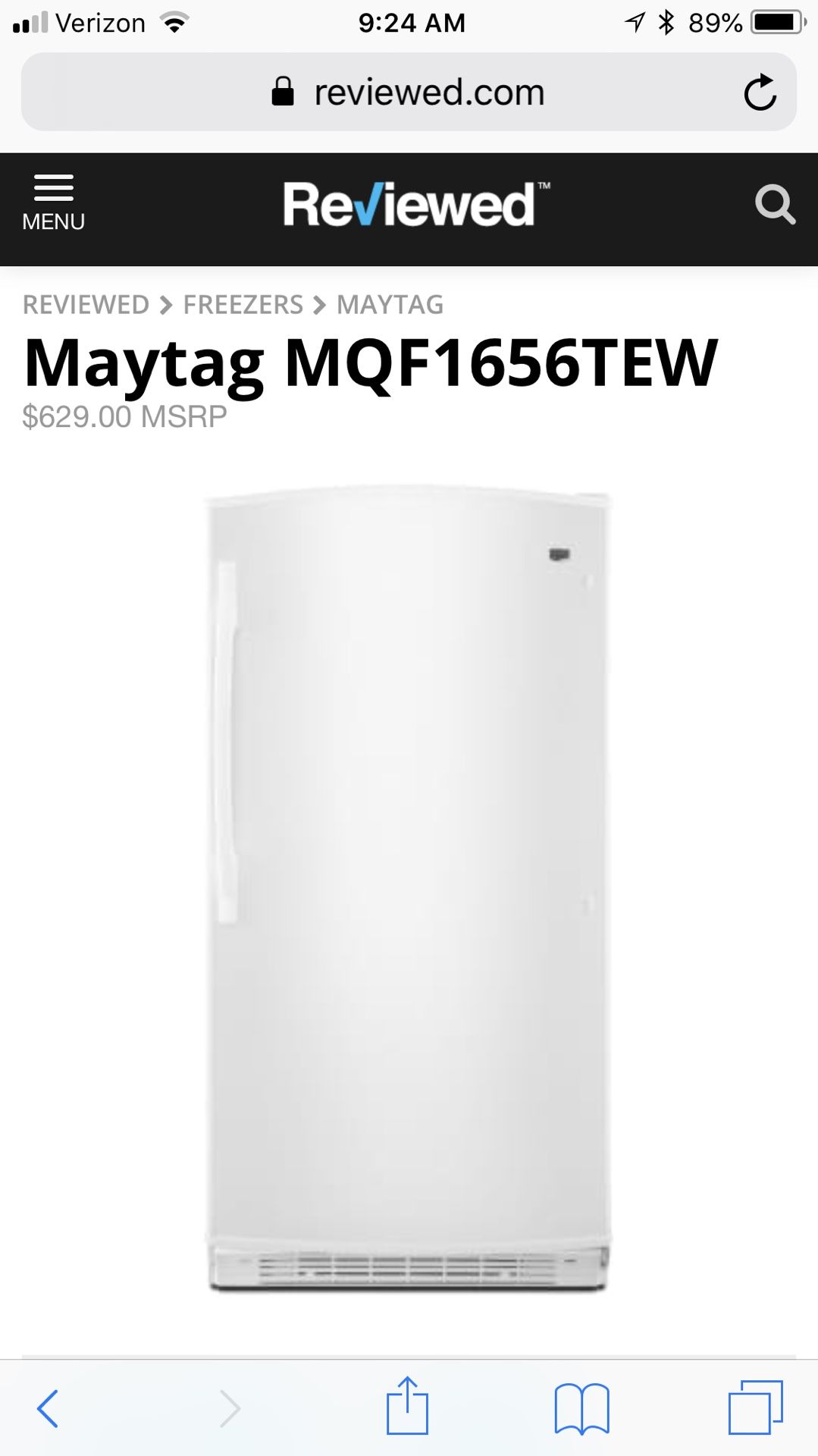 Maytag upright freezer for Sale in Yorktown, VA OfferUp