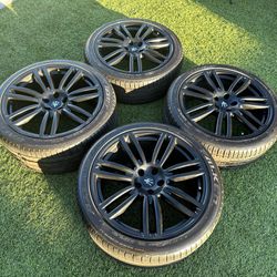 MASERATI GHIBLI Quattroporte S 20" inch OEM Matte Black Wheels And Tires