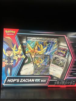 Pokemon Hop’s Zacian ex box