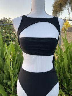 Black One Piece Bikini