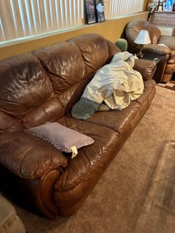 Leather Couch