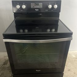 Whirlpool Black Stove ‼️60 Day Warranty‼️