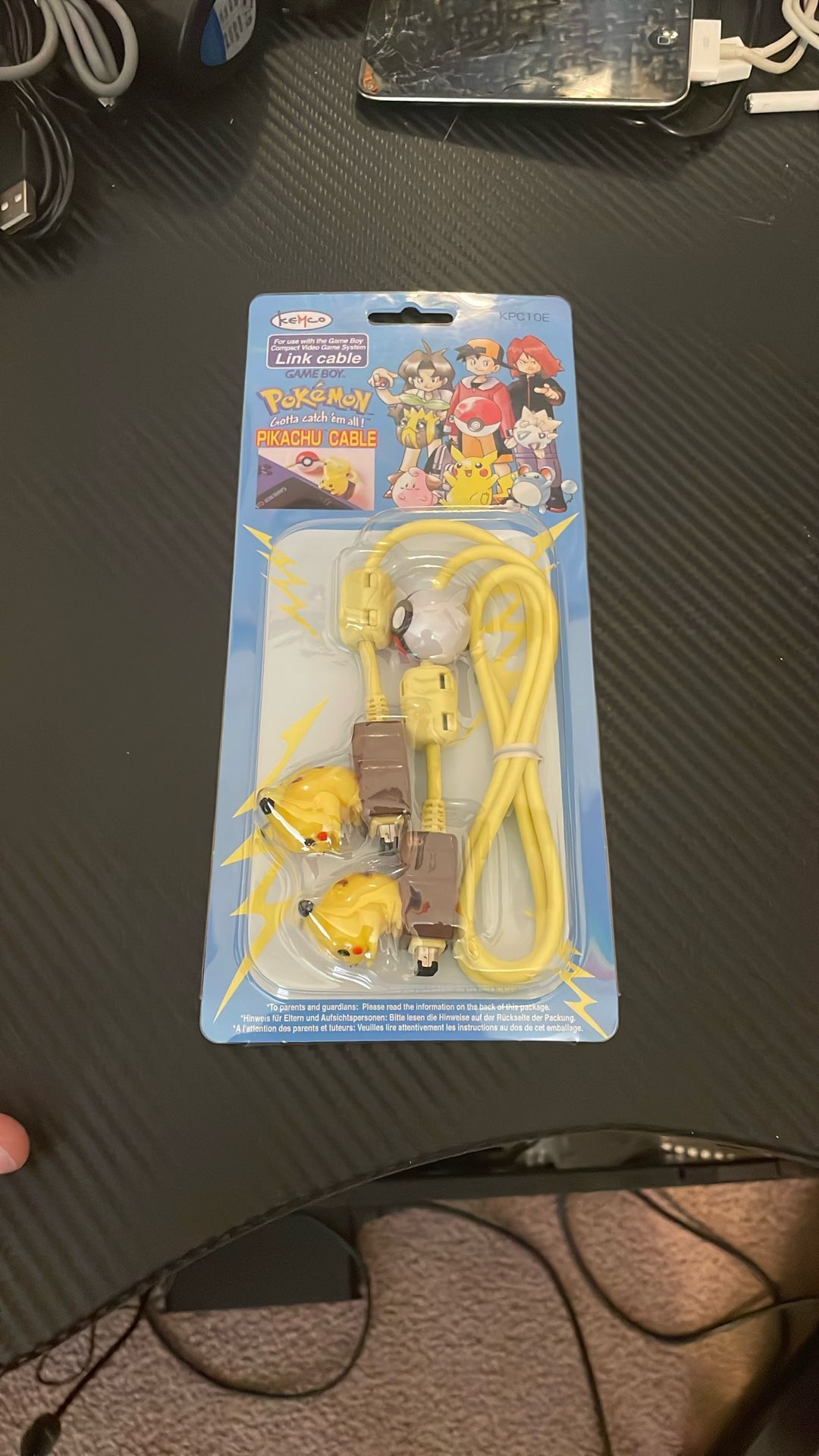 Pokémon Pikachu Link Cable - Sealed