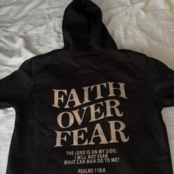 Unisex Faith Over Fear hoodie