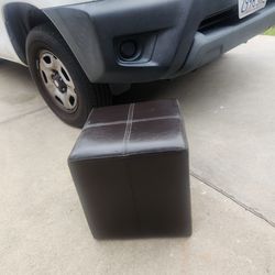 14" sq clean small size ottoman/foot stool