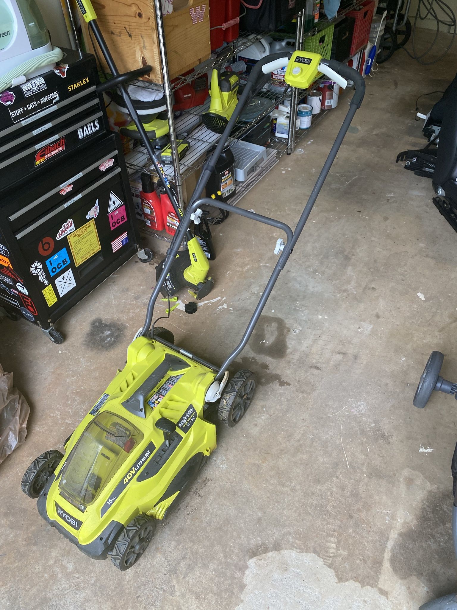 Ryobi Mower