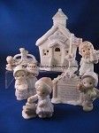 Schoolhouse Collector's Set - Precious Moment Figurine