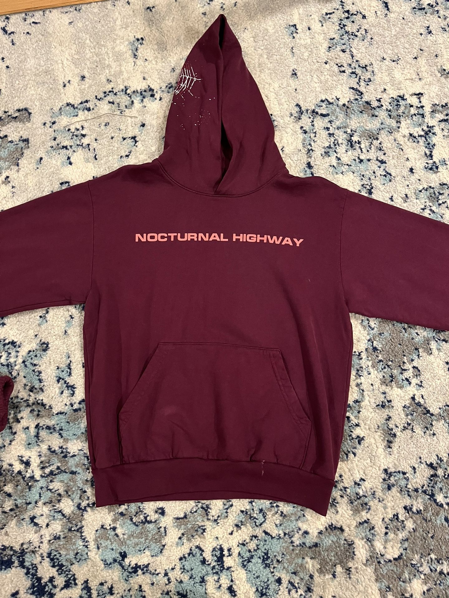 Sp5der WorldWide Nocturnal Highway Hoodie
