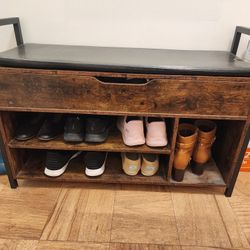 Shoe Storage Bench 