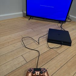 Sony PS4 Slim - Freshly Reset & Clean - Includes Controller + Games