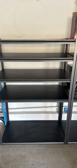 Heavy duty garage shelves bought originally from Costco $125 each