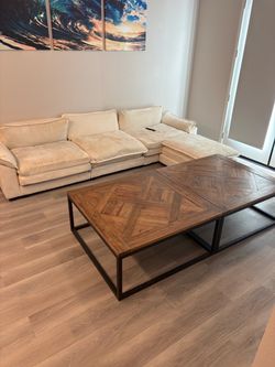 Couch and two coffee tables