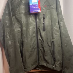 Brand New With Tags Golf Rain Soft shell Jacket Mens Large