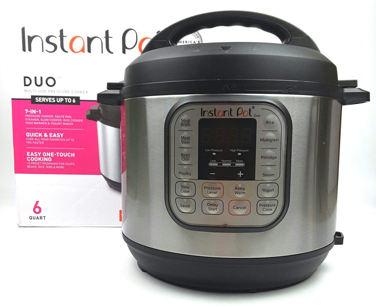 Instant Pot Duo 7-in-1 Electric Pressure Cooker. Free Delivery !