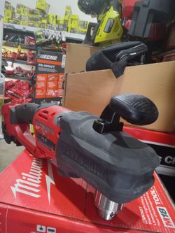 MILWAUKEE M18 BRUSHLESS CORDLESS 1/2 IN  HOLE HAWG RIGHT ANGLE DRILL TOOL-ONLY