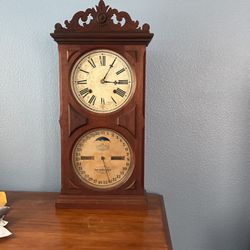 1880s Ithaca calendar clock