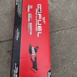 Milwaukee M18 FUEL 18V Lithium-Ion Brushless Cordless 5 in. Flathead Braking Grinder with Paddle Switch No-Lock (Tool-Only)