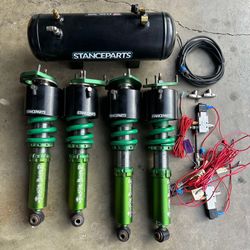 ls400 326 power coilovers with stance cups