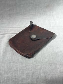 Leather satchel