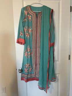 Blue Salwar Kameez