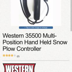 Western Plow Controller 