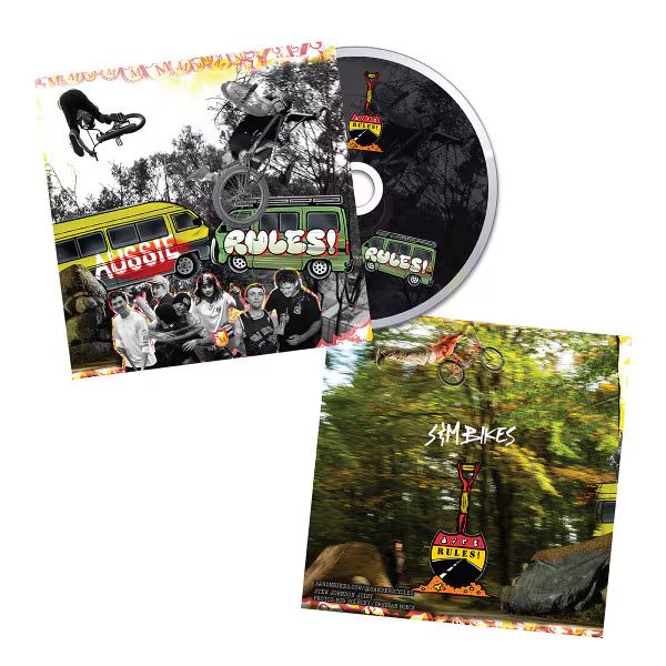 AUSSIE RULES / DIRT RULES DVD BMX Videos S&M 