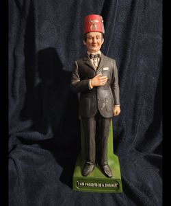 WHISKEY DECANTER - I AM PROUD TO BE A SHRINER. LIMITED EDITION