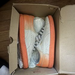 Orange And Gray Puma Samba’s 