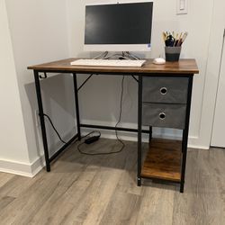 Computer Desk And Chair 