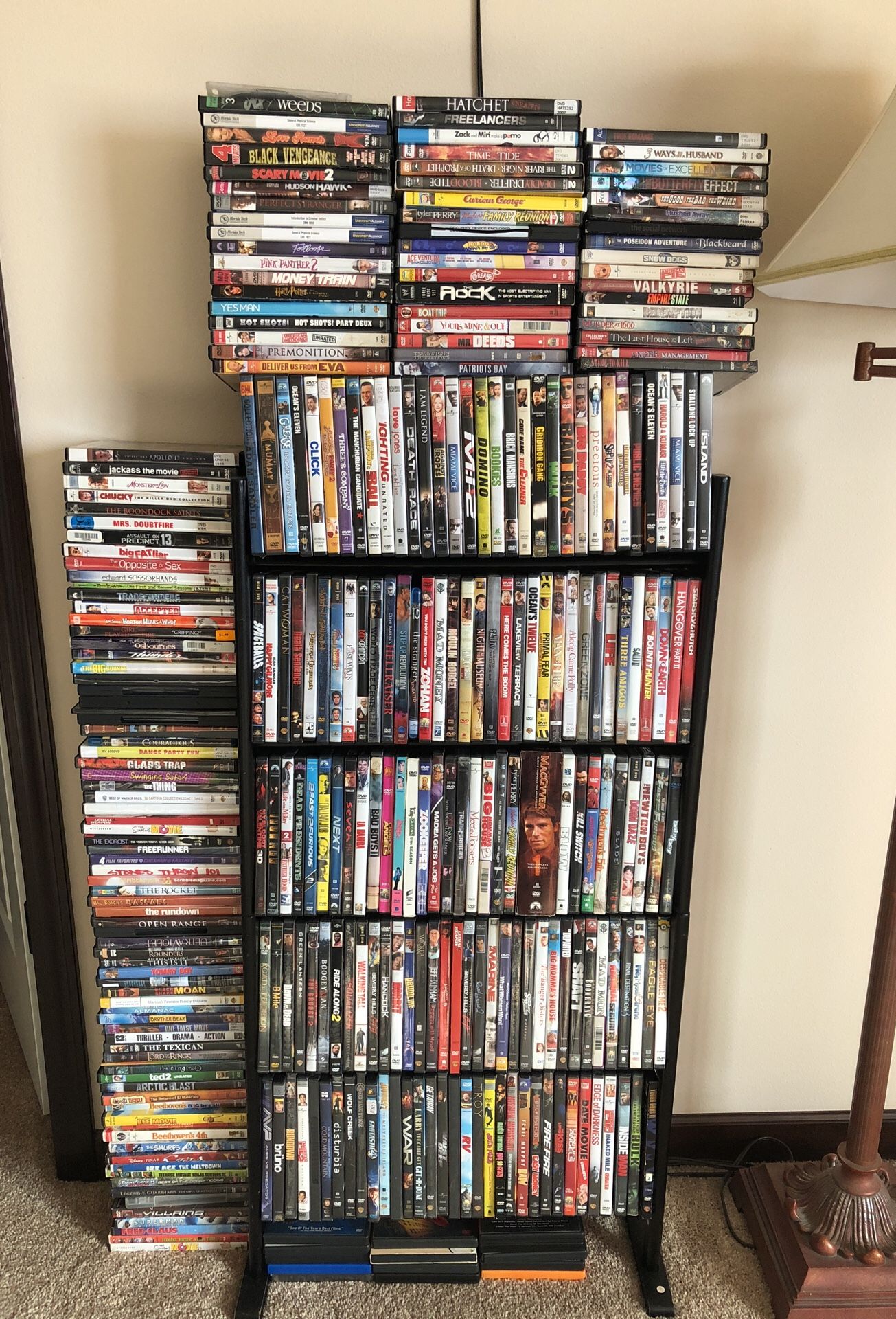 DVD’s movies 300+