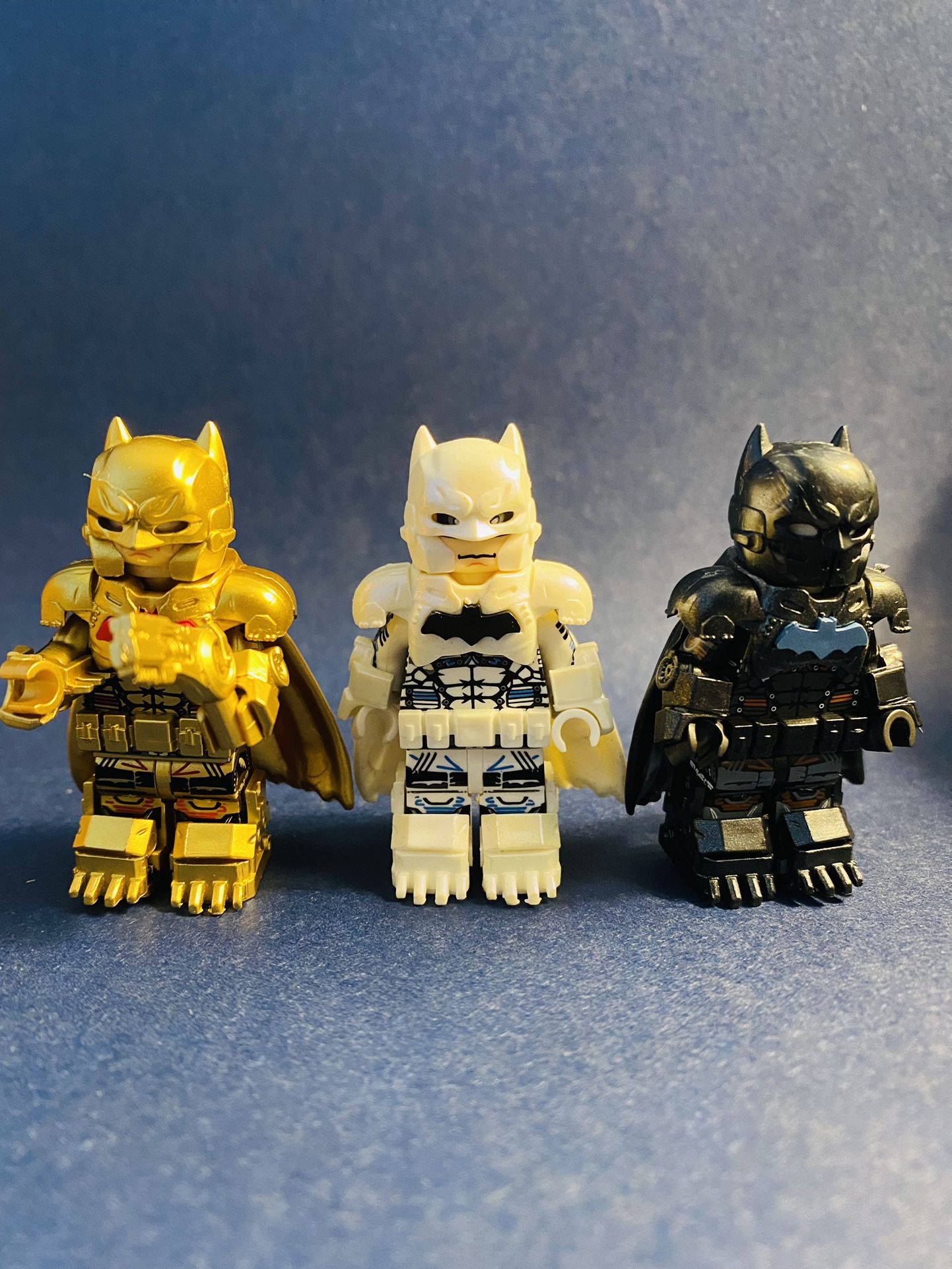Full Armor Knight Bats Batman Custom Lego Minifigures Rare