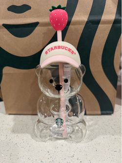 Pink Bearista Glass