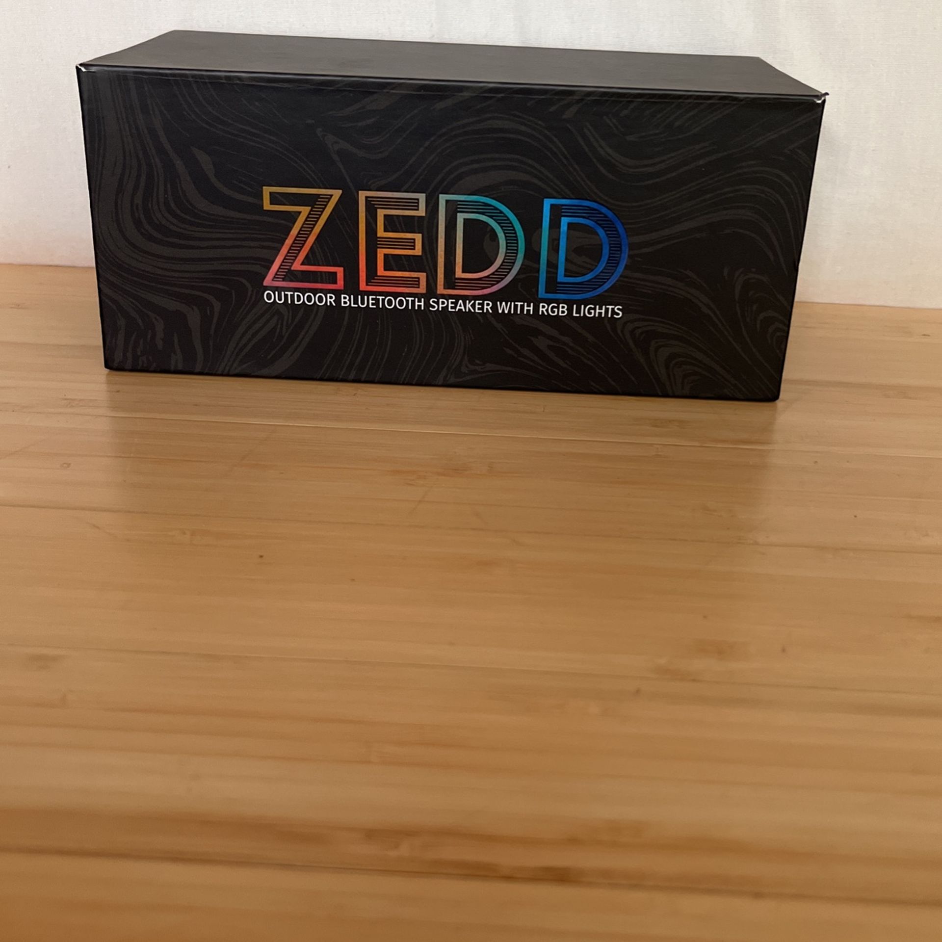 Zedd Outdoor Bluetooth Speaker With RGB Lights