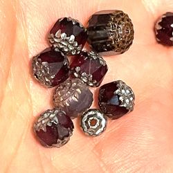 Lot Of Purple Beads 