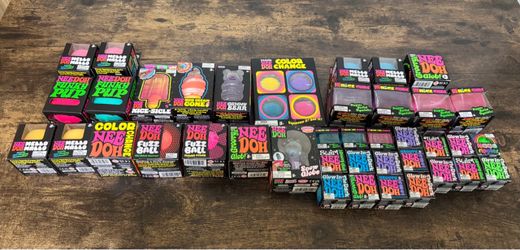 Nee Doh Stress Ball Toy Lot – 30+ Items