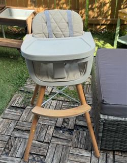 Wooden High Chair