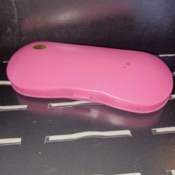Pink Eye Glass Case 