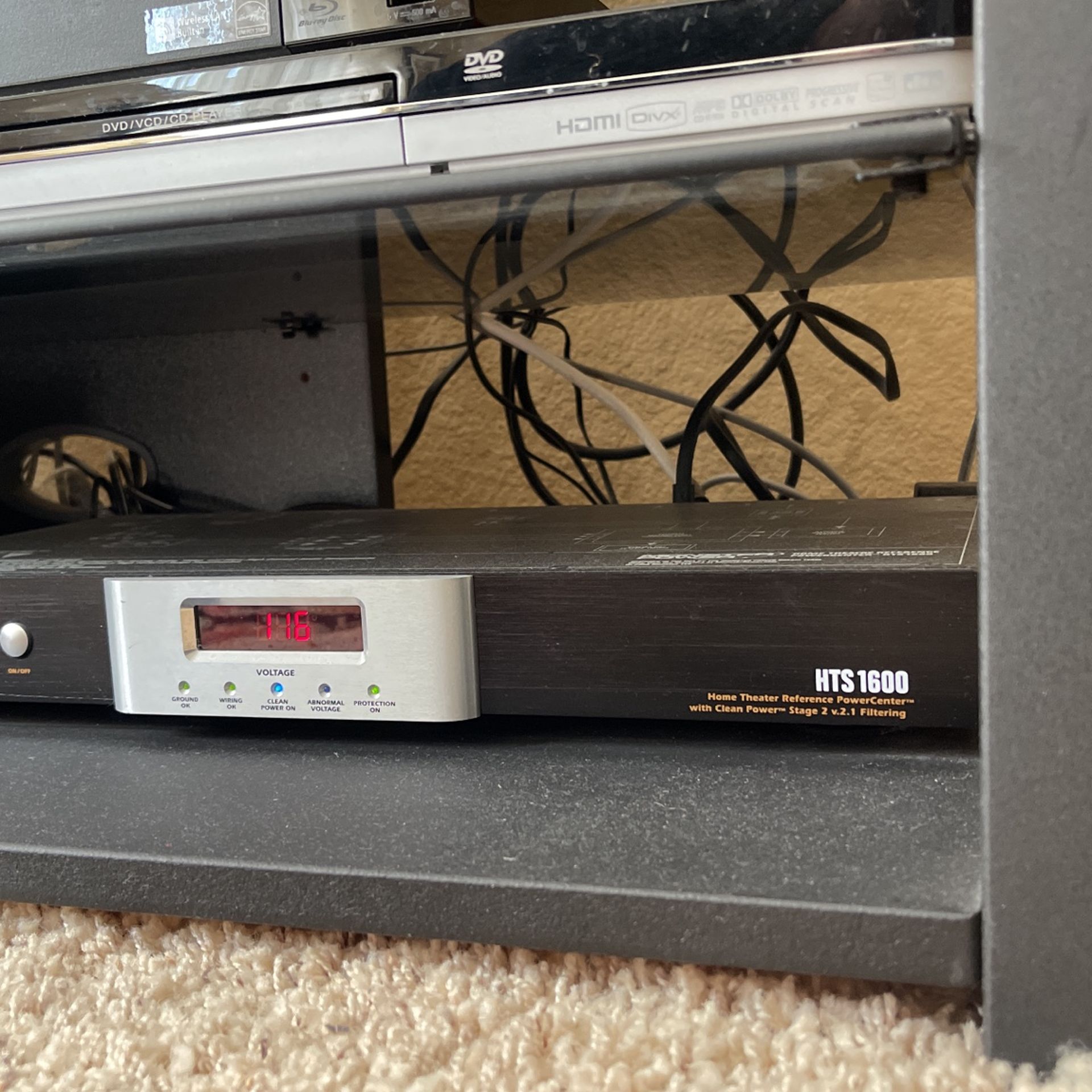 Monster Power HTS-1600 Home Theater Reference Surge Protector