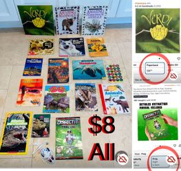 $8 For All Educational Book for children’s reading and learning about animals 16 total