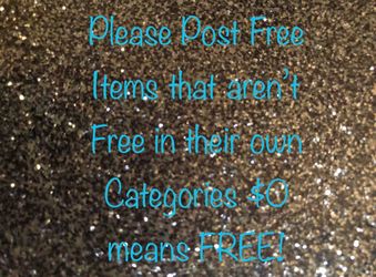 $0 Means FREE!!