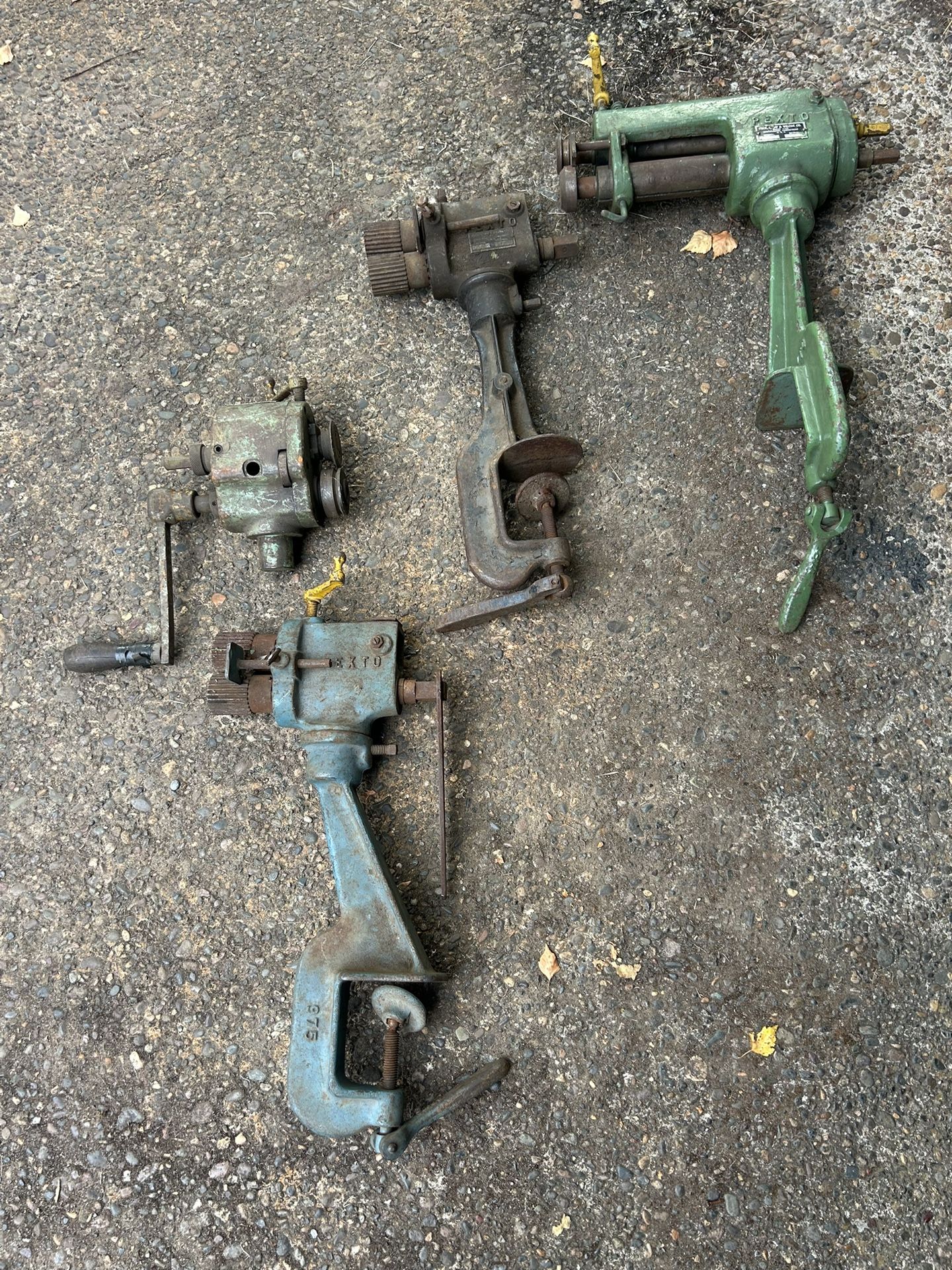 Antique Pexto Sheet Metal Tools