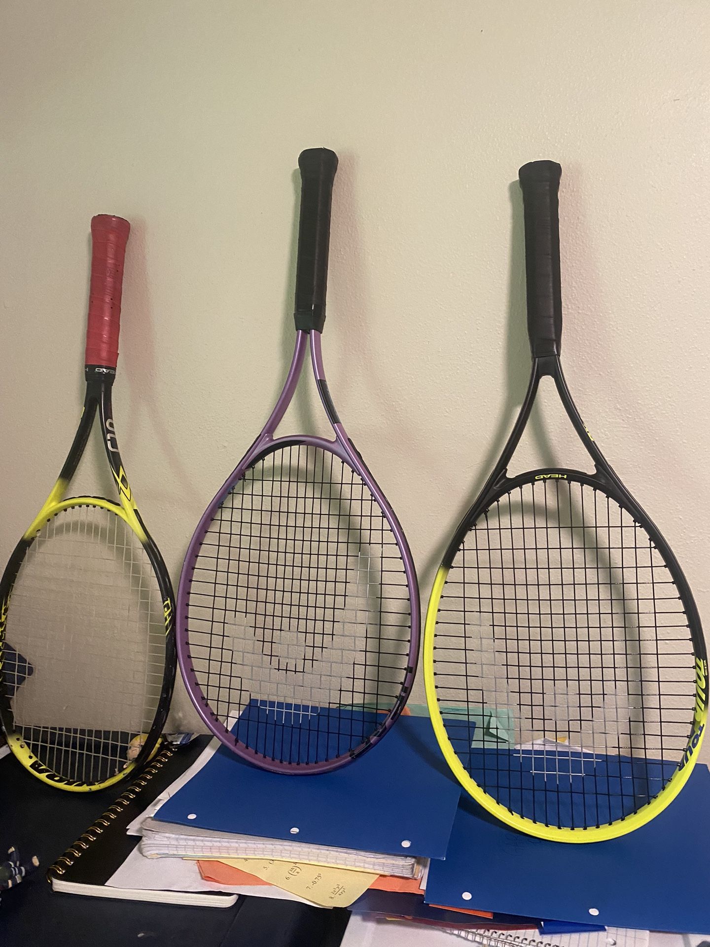 Tennis Rackets.