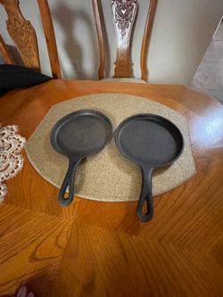Mini cast iron skillets