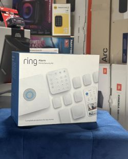 Ring Alarm 10-piece Home Security Kit (Gen 2) with Included Panic Button, Motion Detector and Contact Sensors