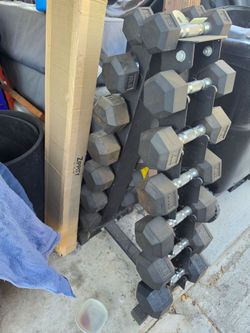 Dumbells set